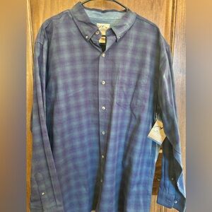 NWT Blue Mountain button up shirt men size XL